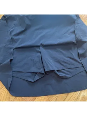 Athleta High Rise Athletic Tennis Skort 19.5" black size 14 skirt golf thumbnail 9