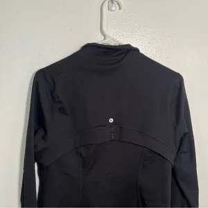 90 Degree by Reflex Women's Sz Large Full Zip Runner Jacket Black Stretch Pocket thumbnail 8