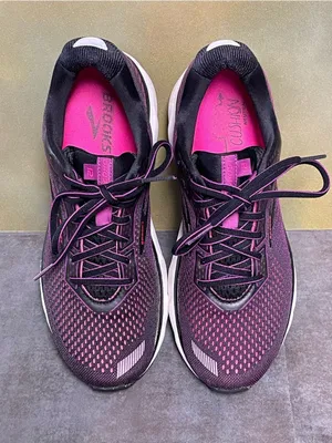 Brooks Ghost 12 Women's Running Shoes Black/Fuchsia Size 10B thumbnail 8