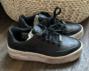 Nike Air Force 1 Sage Low 'Black' thumbnail 1