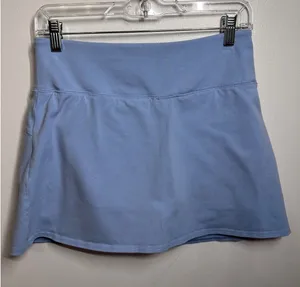 Hollister Ultra High-Rise Athletic Skort Light Blue Jersey Tennis Skirt Medium thumbnail 1