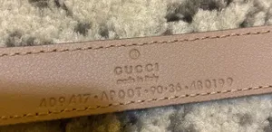 Gucci Leather Belt with Double G Buckle Size 90/36 thumbnail 2