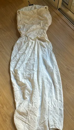 Zara White Maxi Dress thumbnail 1
