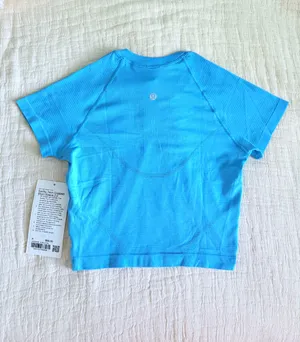 Lululemon swiftly tech cropped T-shirt thumbnail 6
