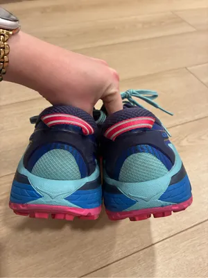 Hoka Women’s Mafate Speed 2 Blue Pink Trail Running Shoe Sneaker Size 9.5 thumbnail 7