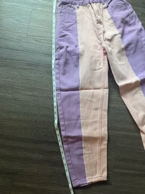 Adika pink and purple jeans  thumbnail 6