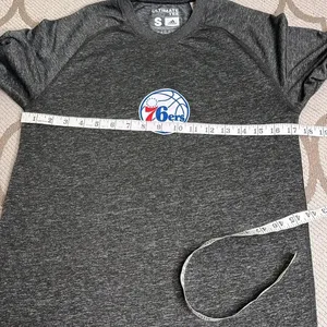 Adidas Ultimate Tee Philadelphia Basketball 76ers long sleeve climalite shirt thumbnail 6