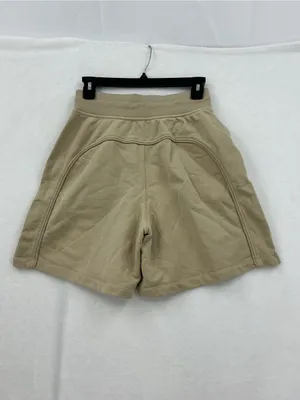 lululemon athletica High-Waist Relaxed Shorts in Tan 1032 thumbnail 6