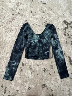 Lululemon Align Long Sleeve Shirt Size 2 in Diamond Dye thumbnail 4