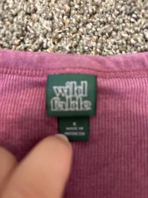 Wild Fable Henley Tank Top thumbnail 3