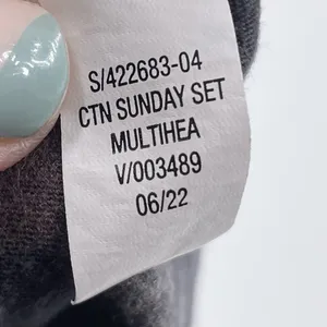 Old Navy Sunday Sleep Pajama T-Shirt & Shorts Lounge Set Size Medium Grey Hearts thumbnail 8