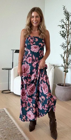 Farm Rio Flower Delicacy Paisley Slipdress S thumbnail 1