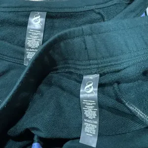 Lou & Grey Green Stripe Sweatsuit Sweatshirt and Sweatpants Women’s Large/XL thumbnail 3