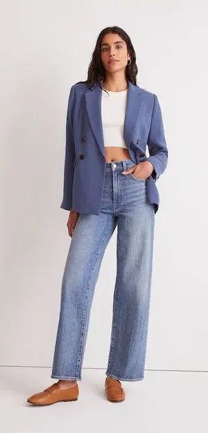 Madewell Perfect Vintage Wide-Leg Jeans thumbnail 1