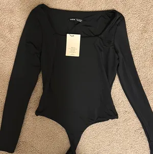 Black Long Sleeve Bodysuit thumbnail 2