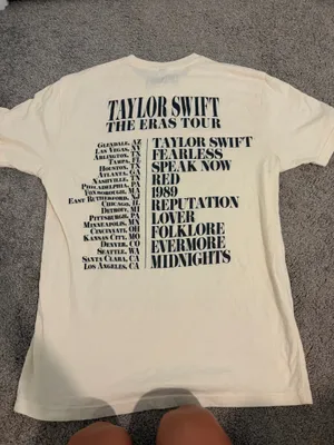 Eras Taylor Swift Tour T-Shirt thumbnail 2