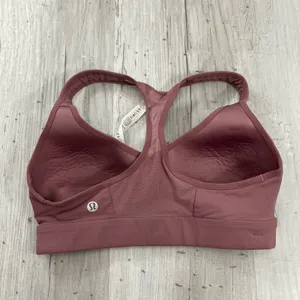 Lululemon Figue Purple Speed Up High Support Racerback Sports Bra 4 thumbnail 2