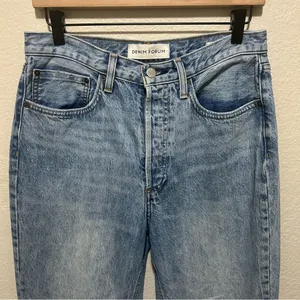 Aritzia Denim Forum The BF High Rise Loose Jeans 28L 28 Tomboy Organic Cotton thumbnail 4