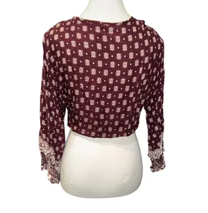 Boho tie front top  thumbnail 3