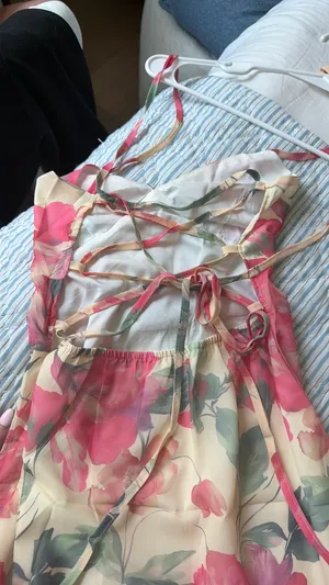 Shein Dress Floral Mini thumbnail 3