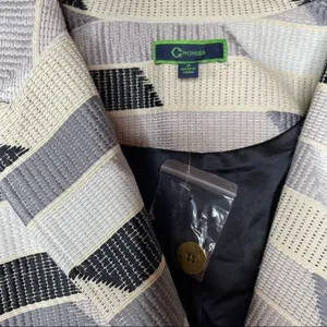 C. Wonder Blazer‎ Coat Size 2 Black thumbnail 3