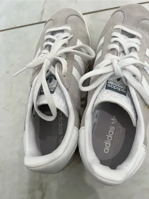 Adidas Grey Two / Cloud White / Core White Gazelle Bold Sneakers Size 6 US $120 thumbnail 6