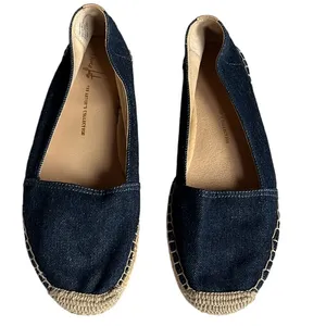 Franco Sarto Denim Whip Espadrille Flats Size 11‎ thumbnail 3
