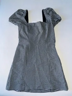 Zara Mini Gingham Dress thumbnail 2