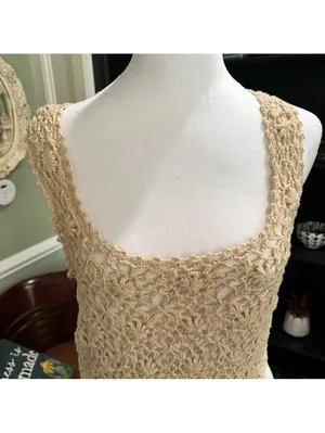 Anthropologie Beckett Crochet Eyelet Dress – Size Medium thumbnail 3