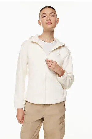 Aritzia Tna Sno Polar Oversized Fleece Zip Hoodie (S) thumbnail 1