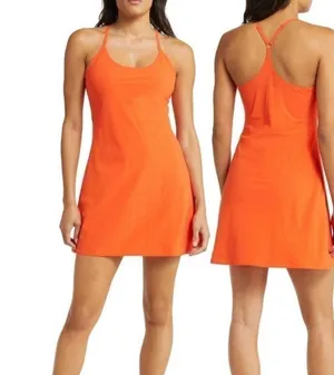Outdoor Voices Orange Exercise Dress thumbnail 1