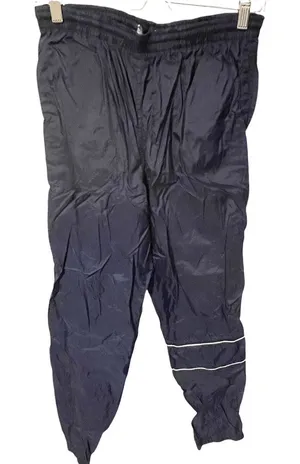 Nike Vintage‎ Womens Medium Blue Wind Athletic Elastic Waist Pants thumbnail 1