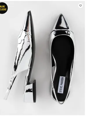 STEVE MADDEN Christann Slingback Block Womens Kitten Heels size 6 thumbnail 8
