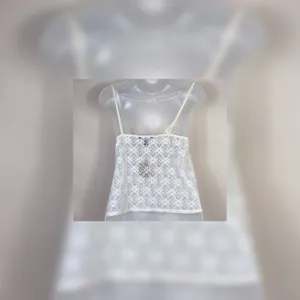 American Eagle Outfitters lace crème top thumbnail 2