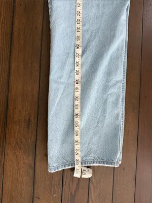 Abercrombie Loose High Rise Jeans Womens 27 4 Y2K 90s Straight Leg Denim thumbnail 5