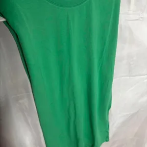 The Drop Mariana Ribbed Side Slit Maxi Dress Green thumbnail 2