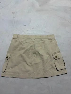 Princess polly NWT Lydie Beige Cargo Mini skirt 8 thumbnail 4