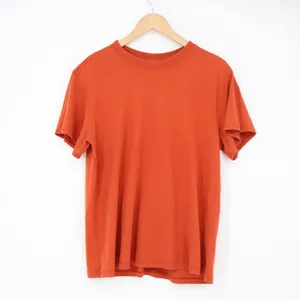 Lululemon T-Shirt Women's Year Basic Rust Orange Short Sleeve Athletic Good thumbnail 2