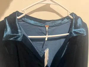 Free People "Shayla" velvet mini dress thumbnail 5