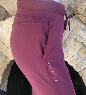 Balance Athletica Jogger Purple Soft High Waist Pants Women’s Size Medium thumbnail 4