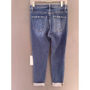 Vervet Los Angeles High Rise Skinny Jeans Medium‎ Wash Blue Cuffed Size 28 thumbnail 4