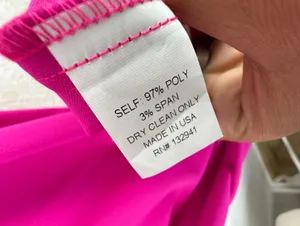 Amanda Uprichard Bright Pink Sleeveless V-Neck Tie Shift Dress - Size - Small thumbnail 6
