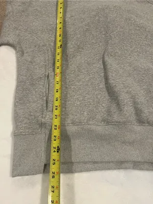 Cozy Heather Gray Oversized Pullover Hoodie thumbnail 7