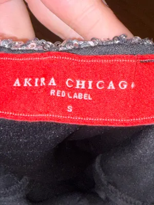 AKIRA Chicago Red Label Sequin Cowl Neck Sheath Dress thumbnail 6