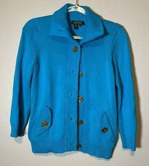 Lauren Ralph Lauren cardigan button up thumbnail 1