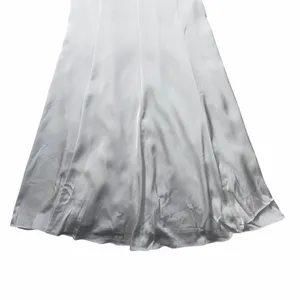 Katie May Ivory White Satin Blossom Maxi Gown Womans S thumbnail 7