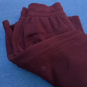Lululemon burgundy sweatpants  thumbnail 3