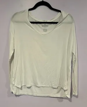 White American eagle‎ long sleeve soft shirt thumbnail 1