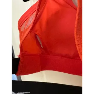 Les Mills Red Orange Racerback Padded Sports Bra thumbnail 5