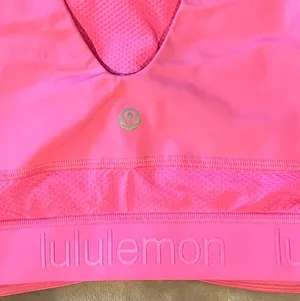 Lululemon Pink Halter Workout Tank thumbnail 3